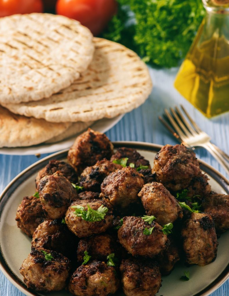 Keftedes: Greek Meatballs