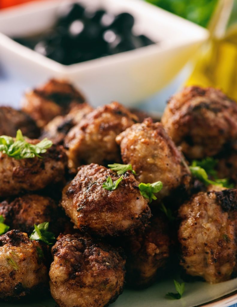 Keftedes: Greek Meatballs