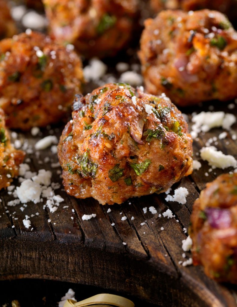 Keftedes: Greek Meatballs