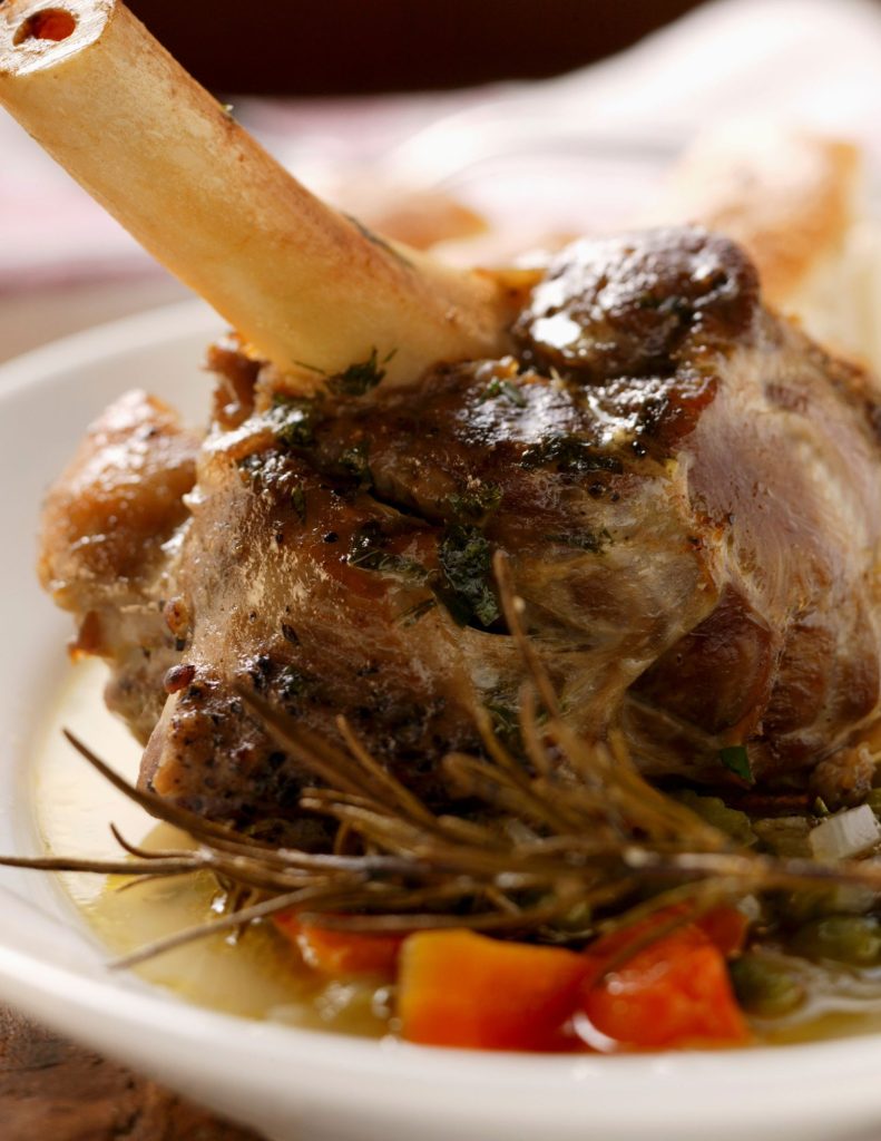 Braised Lamb Shanks