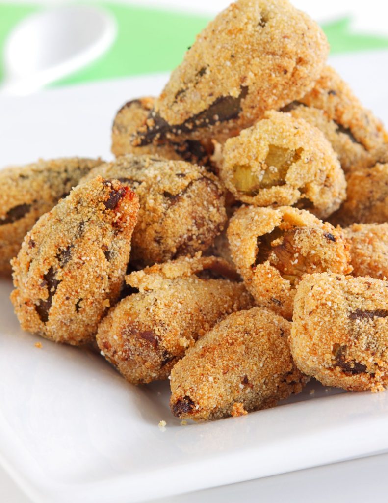 Easiest Fried Baby Okra