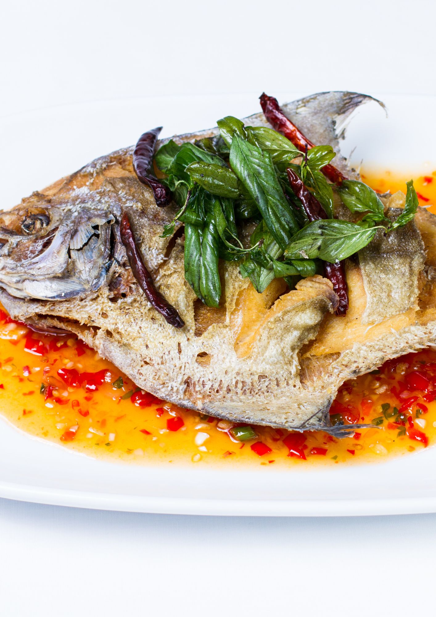 Pla Rad Prik—Thai Crispy Whole Fish - newrecipesforlife.com