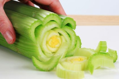 Removing Stringy Celery Ribs