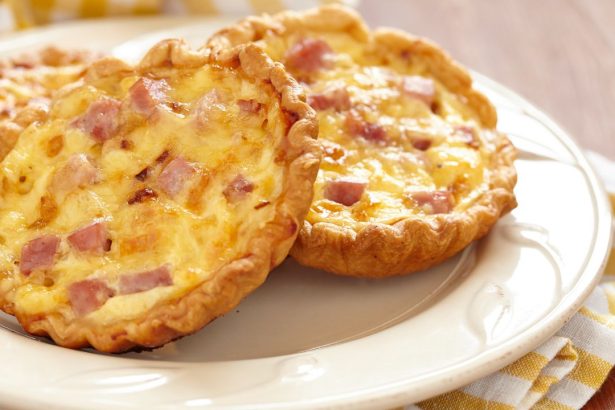 Crab & Ham Quiche