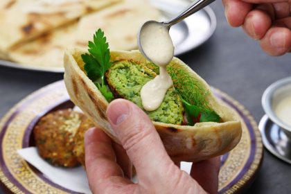 Creamy Tahini Sauce for Falafel