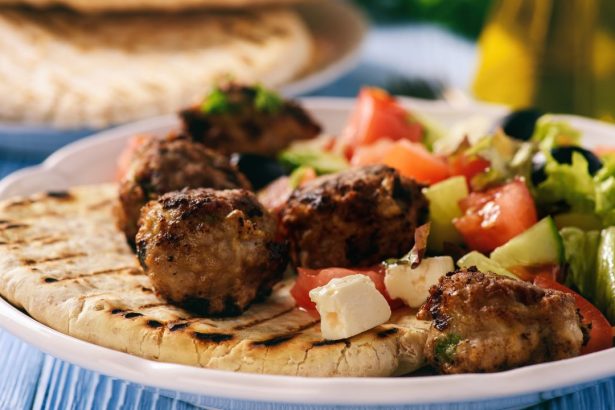 Keftedes: Greek Meatballs