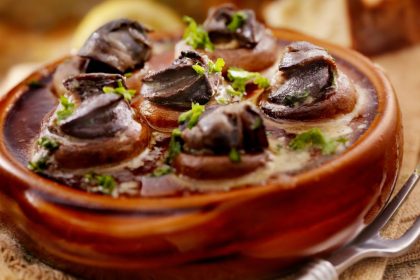 Puff Pastry Escargot & Morels in Cognac Cream