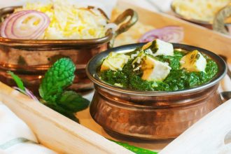 Saag Paneer; Indian Spinach Curry