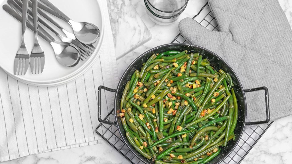 Green Beans Amandine