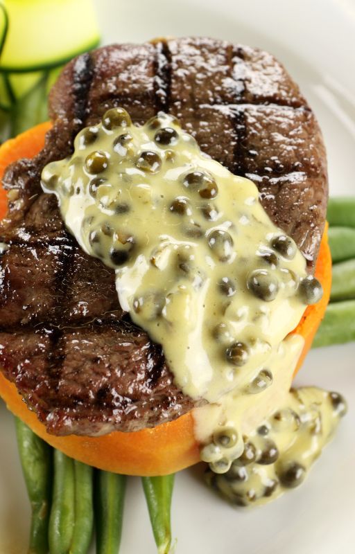 Green Peppercorn Steak Sauce